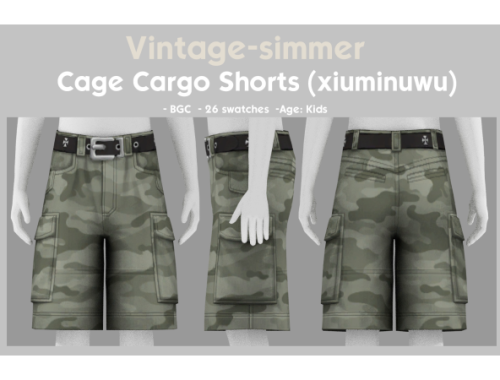 Cage Cargo Shorts