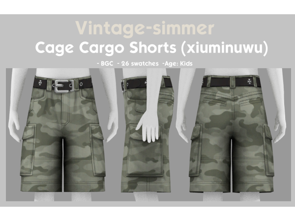 Cage Cargo Shorts