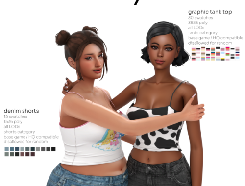 Tank Top & Shorts Mini Set
