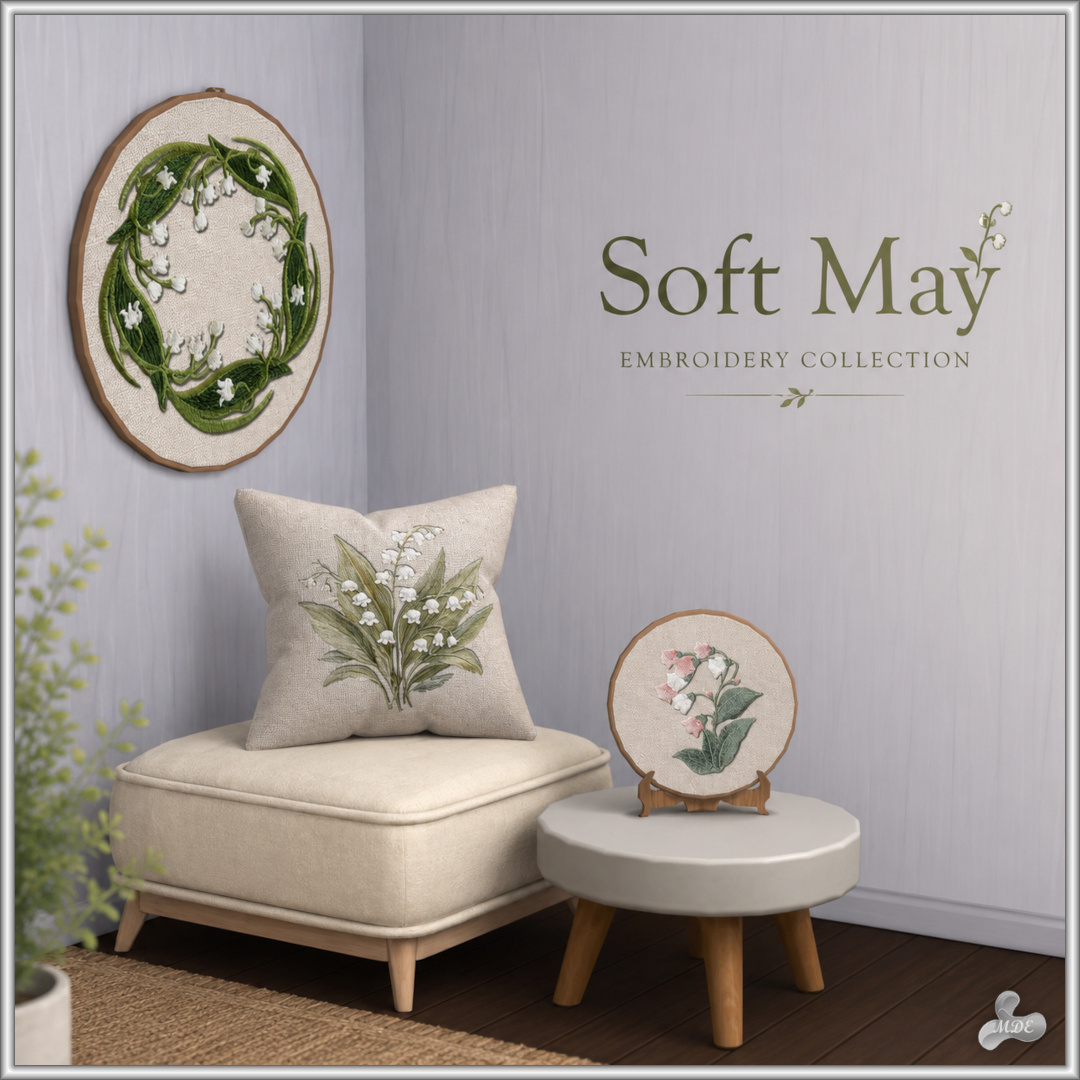Soft May Embroidery Collection