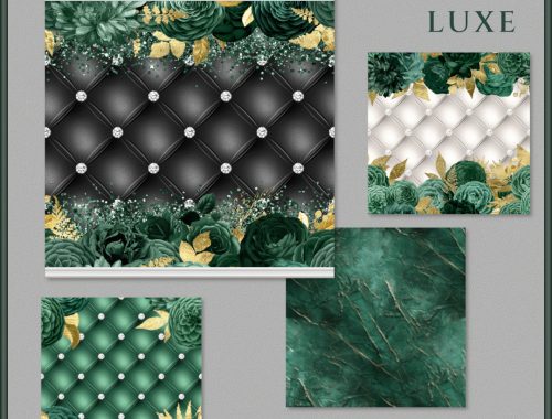 Emerald Luxe Walls & Floors