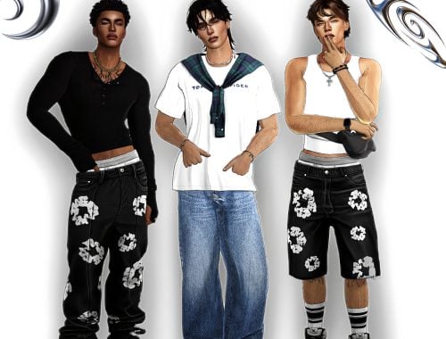 3 Male Sims Dump | Free | By mouseemickey22