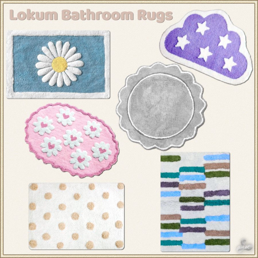Lokum Bathroom Rugs