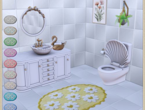 Lokum Bathroom Rugs