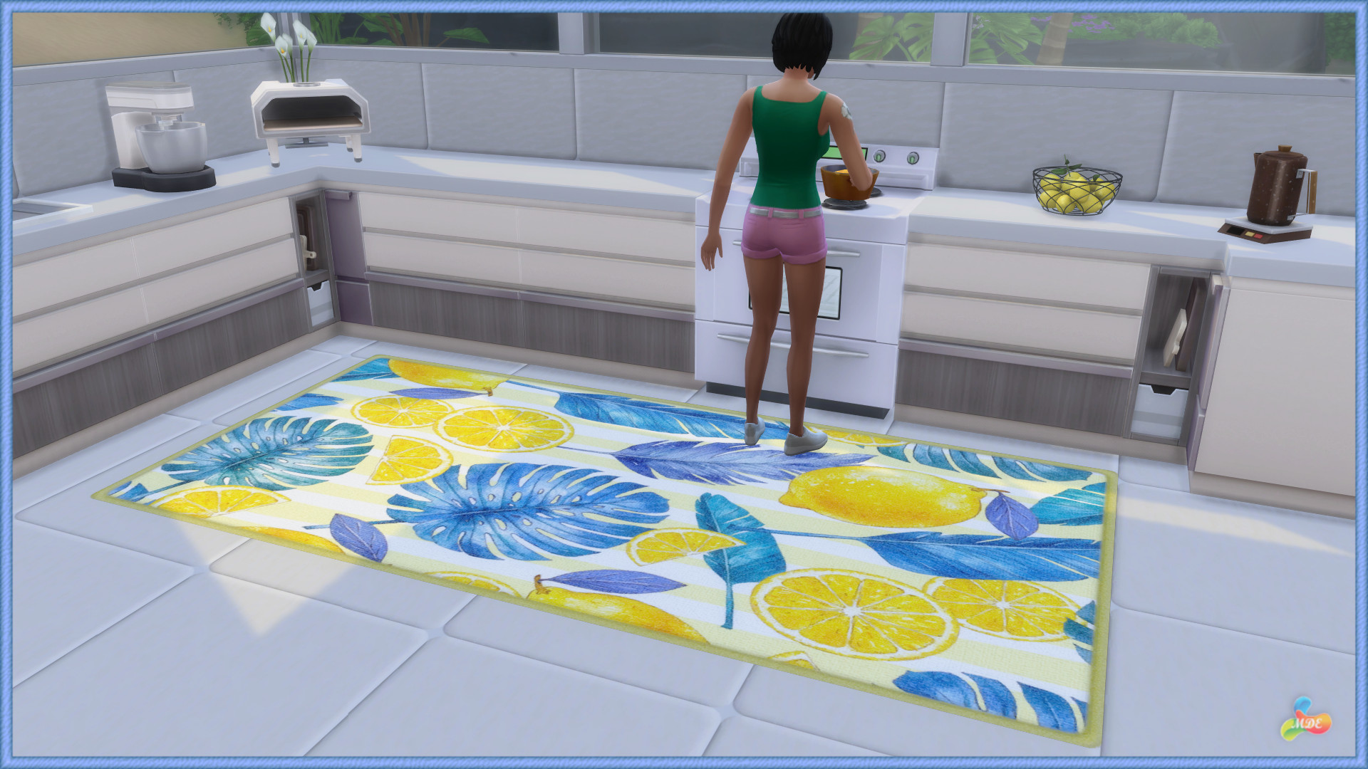 Mediterranean Vibes Kitchen Rugs - Image 2