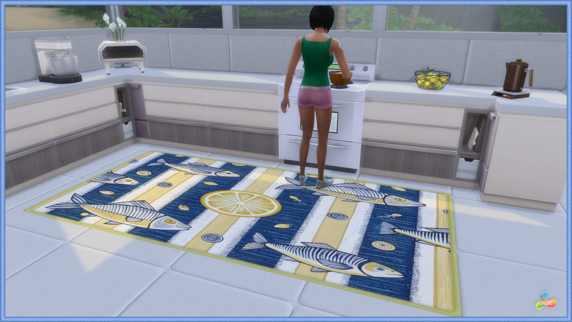 Mediterranean Vibes Kitchen Rugs - Image 3