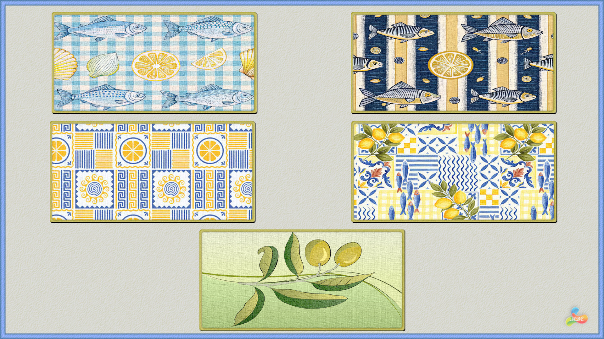 Mediterranean Vibes Kitchen Rugs - Image 6