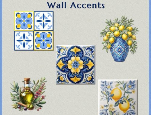 Mediterranean Vibes Wall Accents