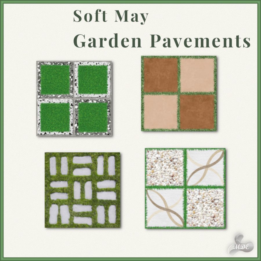 Soft May Garden Pavements