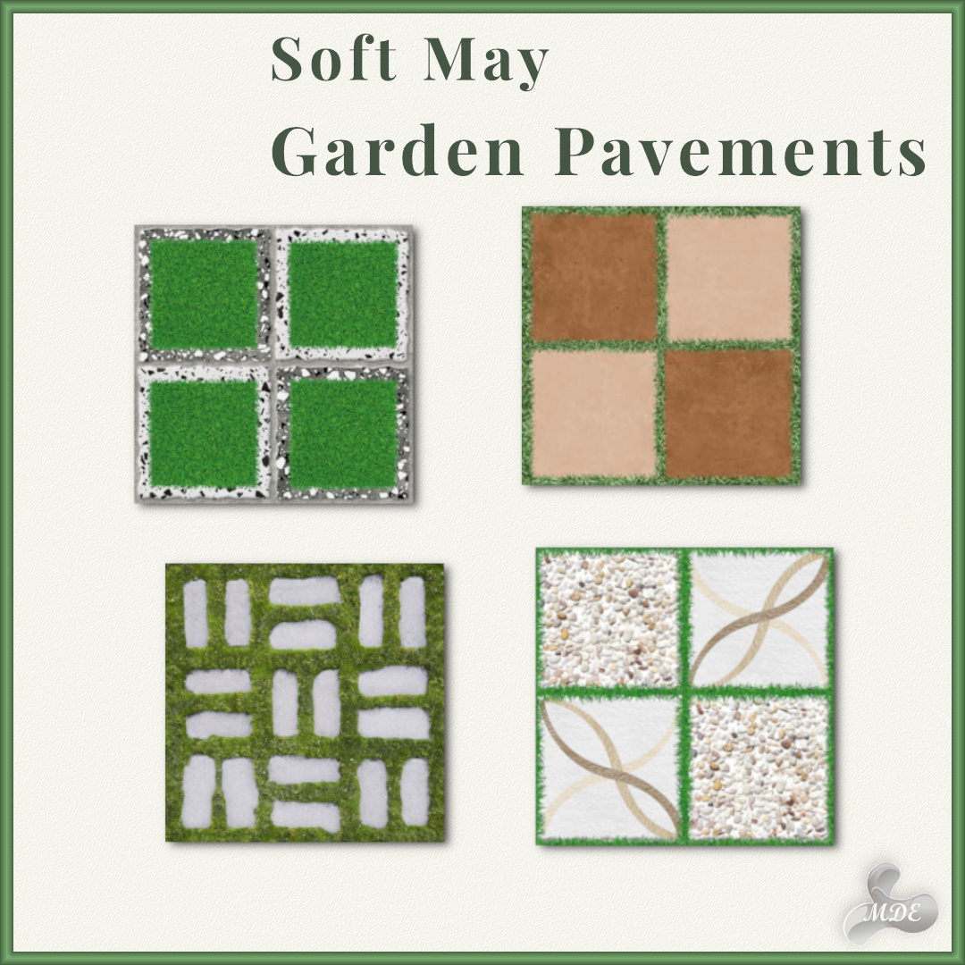Soft May Garden Pavements