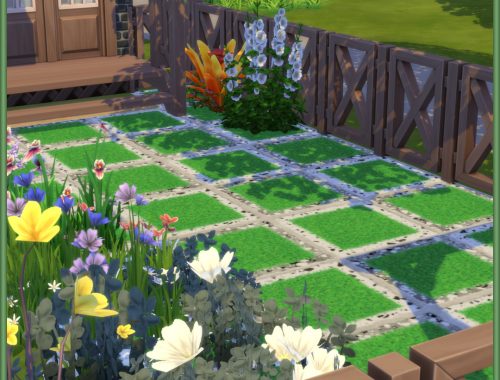 Soft May Garden Pavements