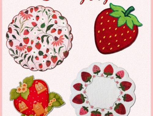 Strawberry Rugs