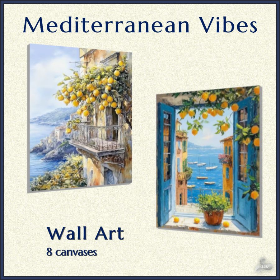 Mediterranean Vibes Wall Art
