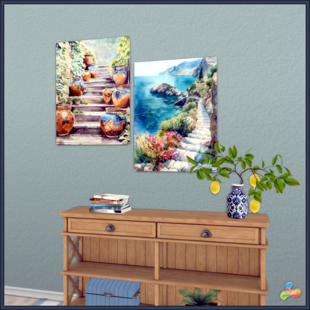 Mediterranean Vibes Wall Art - Image 3