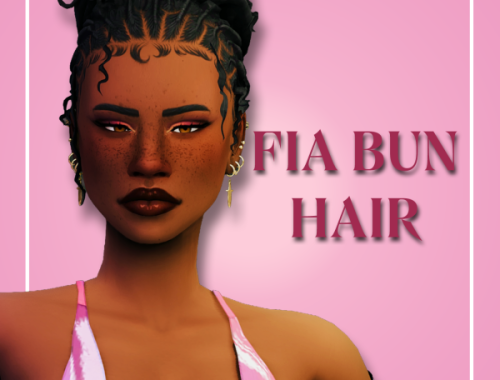 Fia Bun Hair