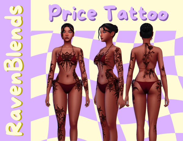 Ravenblends Price Tattoo