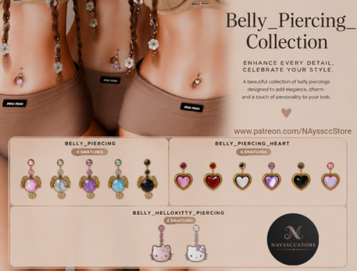 Belly Piercing Collection
