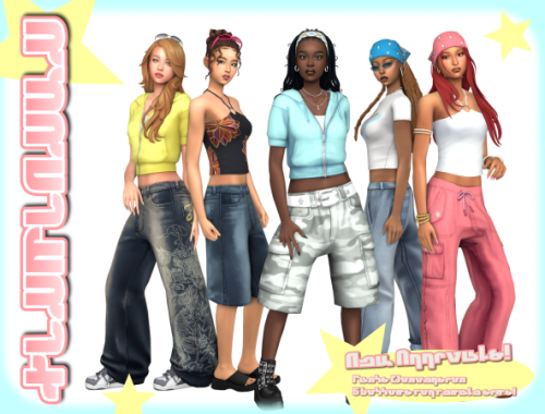 Female Pants Conversions