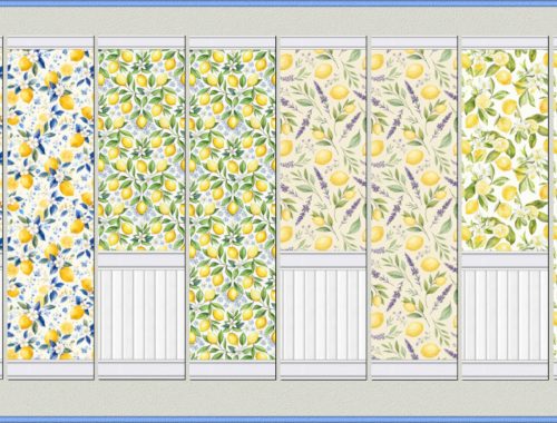Mediterranean Vibes Lemon Garden Wallpapers