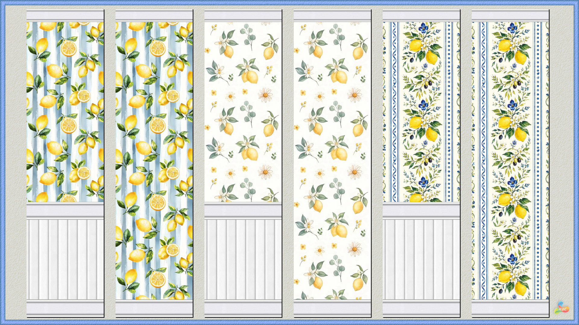 Mediterranean Vibes Lemon Garden Wallpapers - Image 6