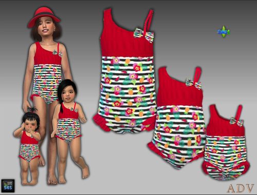 Adv-mabra Four S4cfpfifswimwearset