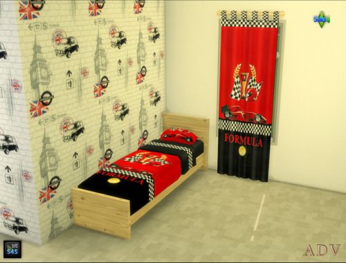 Adv-mabra Six S4bedcurtainset