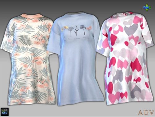 Adv-mabra One S4tyafsleepwearset