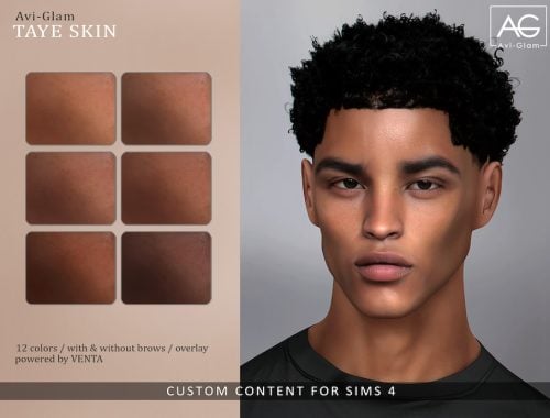 Avi-glam - Taye Skin And Overlay