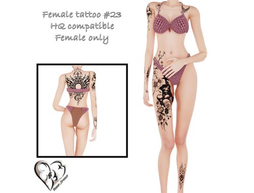 Female Tattoo Xxiii