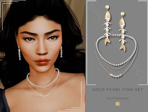 Patreon - Gold Pearl Fish Set