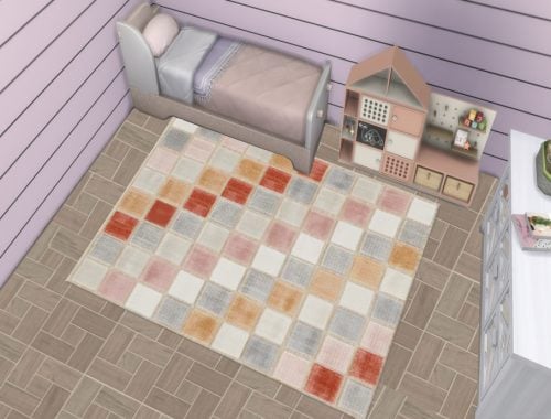 Changing Colour Rug