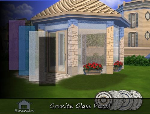 Granite Glass Panel