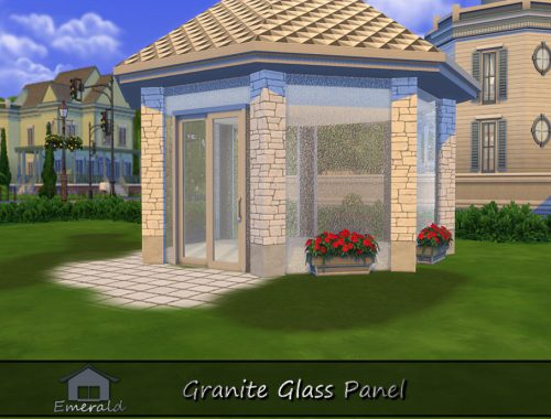 Granite Glass Panel