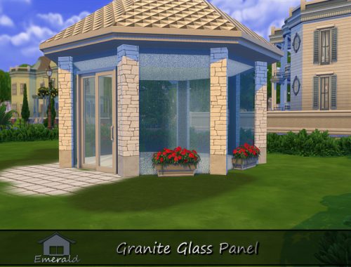 Granite Glass Panel