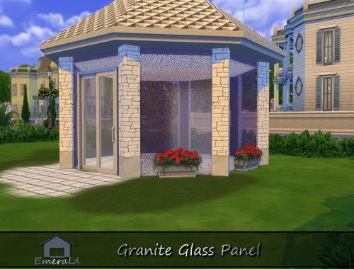 Granite Glass Panel