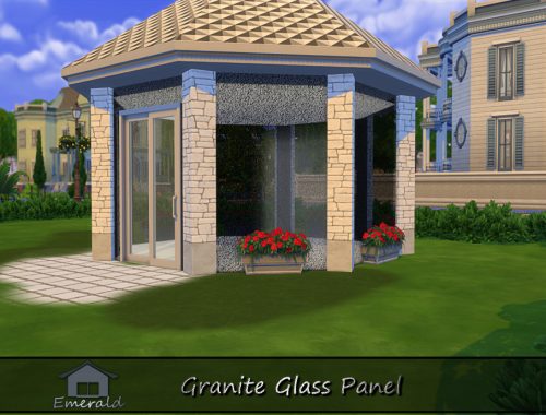 Granite Glass Panel