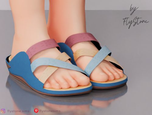 Child Multicolored Sandals