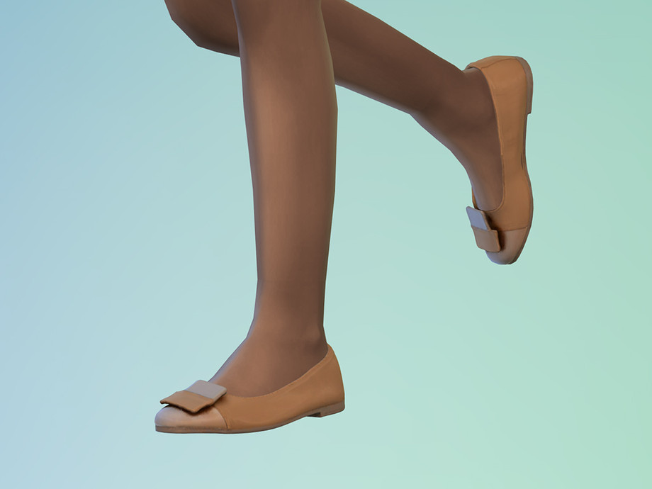 Child Bow Accent Flats - Image 2