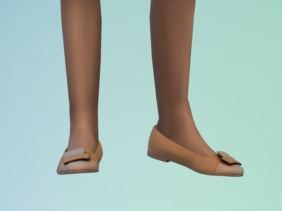Child Bow Accent Flats - Image 3