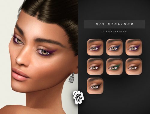 Smudged Wing Eyeliner