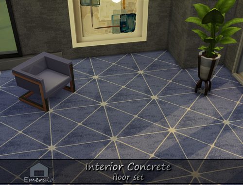Interior Concrete Floor Set