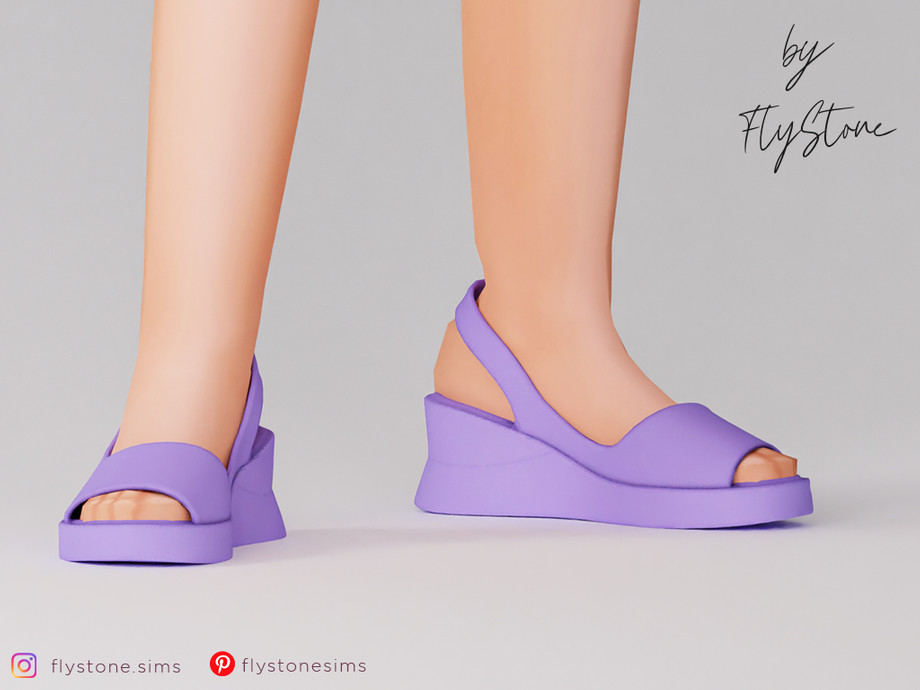 Child Platform Wedge Sandals