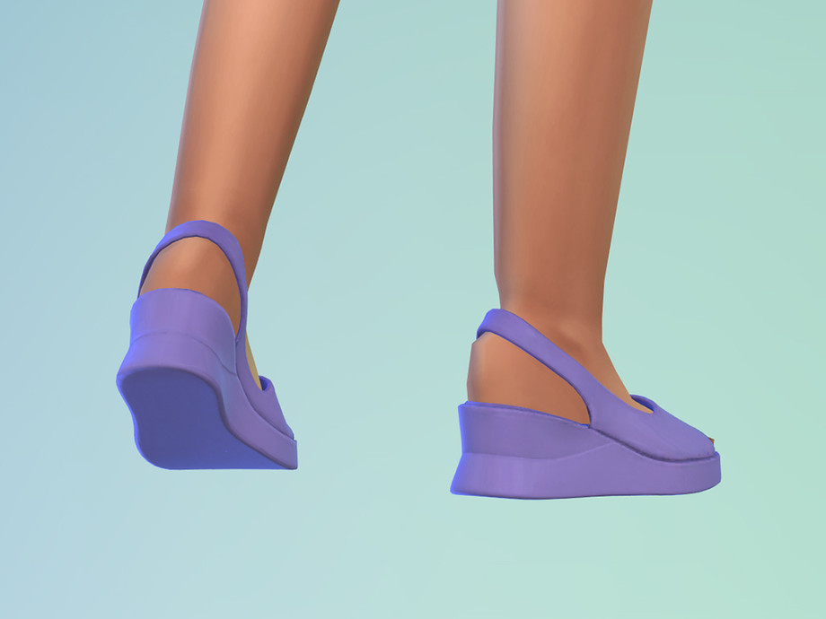 Child Platform Wedge Sandals - Image 2