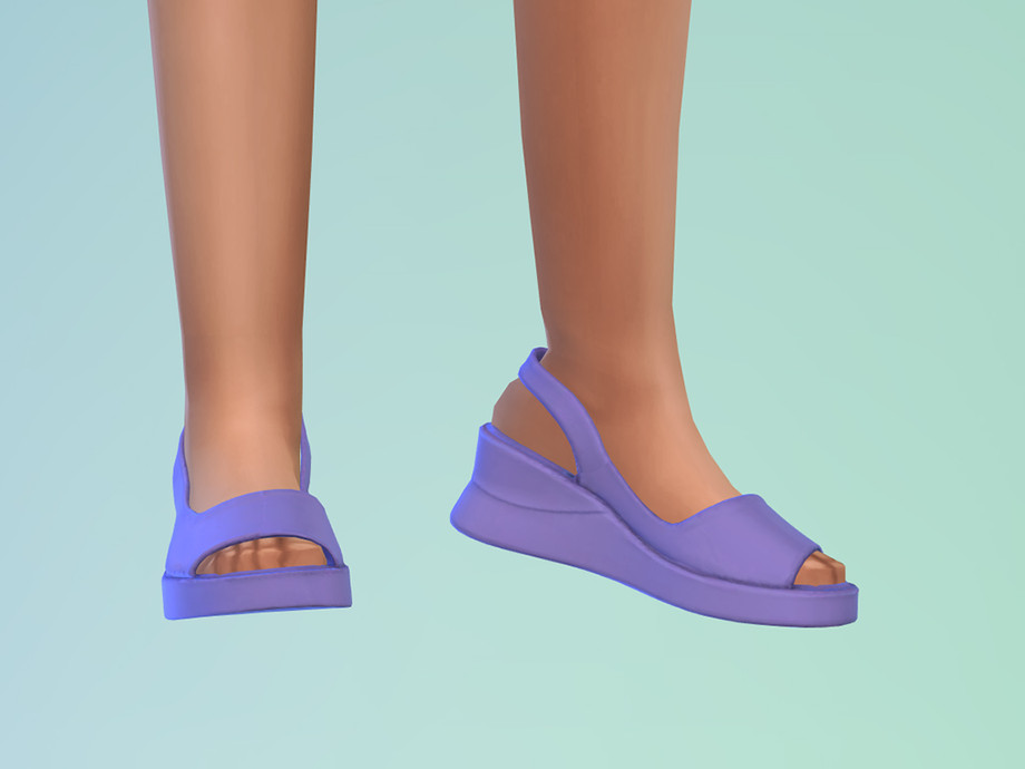 Child Platform Wedge Sandals - Image 3