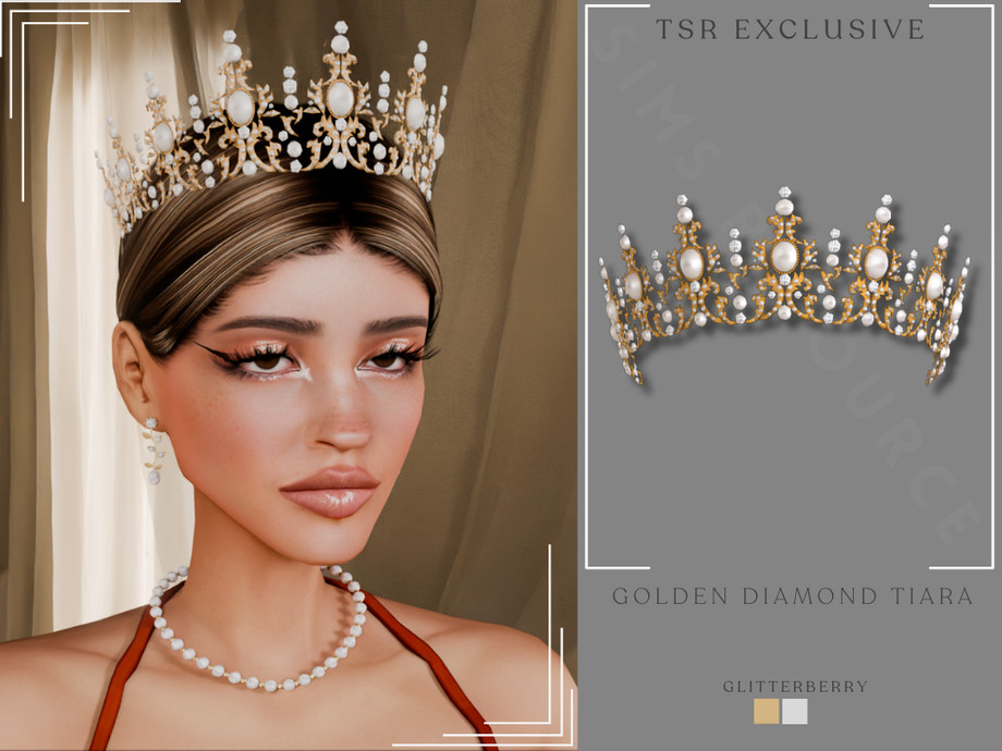 Golden Diamond Tiara