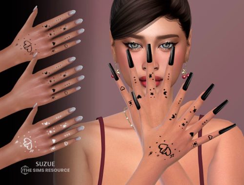 Hearts Hand Tattoo