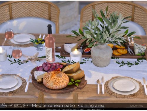 Mediterranean Patio Pt2 Dining Area