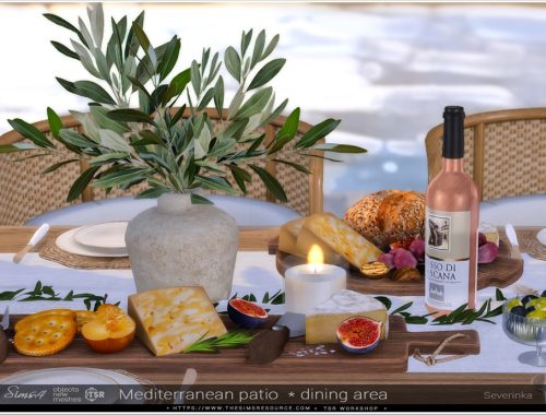 Mediterranean Patio Pt2 Dining Area