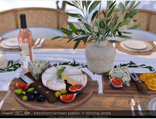 Mediterranean Patio Pt2 Dining Area