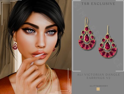 Ali Victorian Dangle Earrings V2